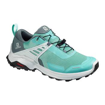 Salomon X RAISE W - Tyrkysove Turistické Topánky Damske, SALO224